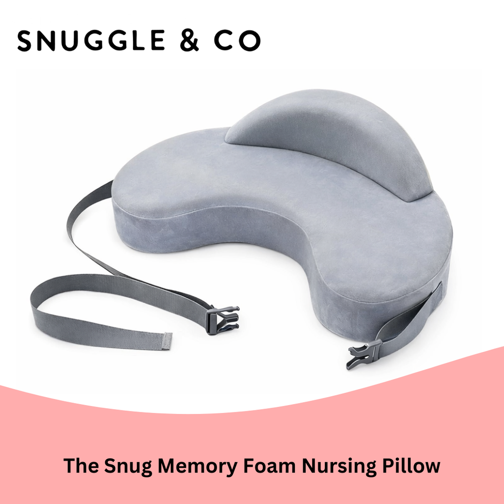 The Snug Memory Foam Nursing Pillow