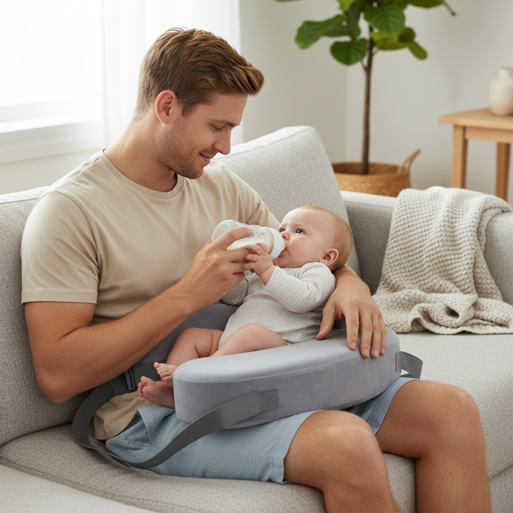 The Snug Memory Foam Nursing Pillow